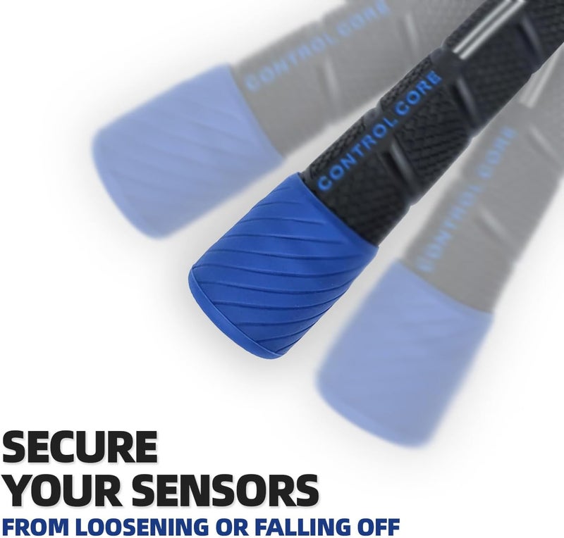 ARYZE 14 Pack Golf Club Sensor Covers – Durable Protection, Compatible with Garmin Approach CT10, Arccos Smart Sensors, Golf Pad Tag, and Other GPS Club Tracking Sensors (Blue, Standard) - Image 4